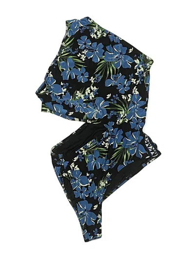 Pre-owned Michael Michael Kors Swimsuit Bottoms In Blue