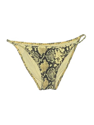Pre-owned Michael Michael Kors Swimsuit Bottoms In Gold