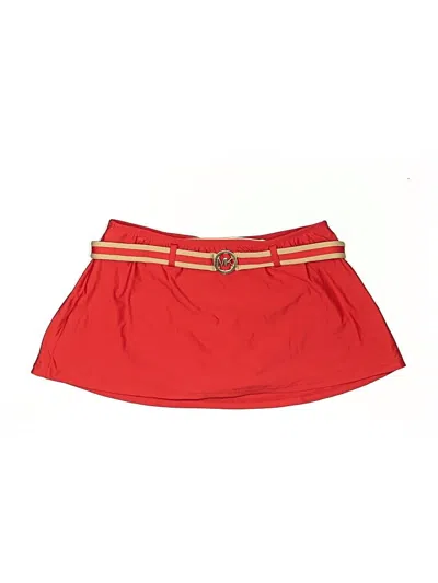 Pre-owned Michael Michael Kors Swimsuit Bottoms In Red