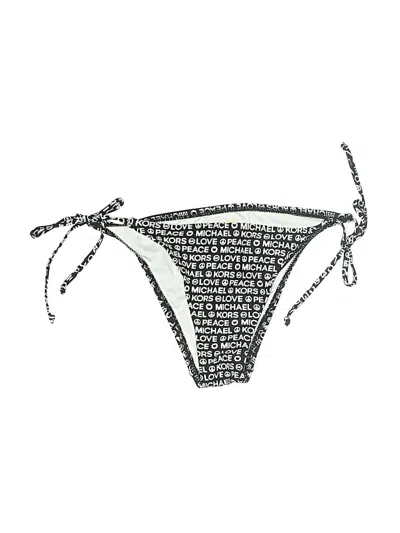Pre-owned Michael Michael Kors Swimsuit Bottoms In Silver