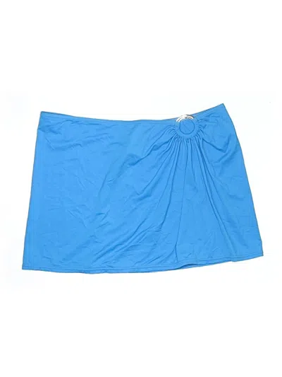 Pre-owned Michael Michael Kors Swimsuit Cover Up In Blue