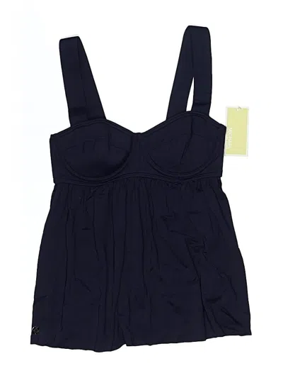 Michael Michael Kors Swimsuit Top Blue Swimwear