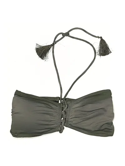 Pre-owned Michael Michael Kors Swimsuit Top Gray Swimwear