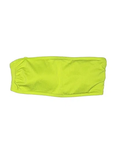 Pre-owned Michael Michael Kors Swimsuit Top Green Swimwear