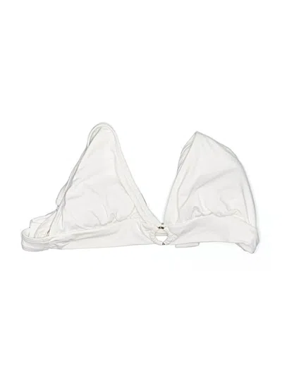 Pre-owned Michael Michael Kors Swimsuit Top Ivory Swimwear