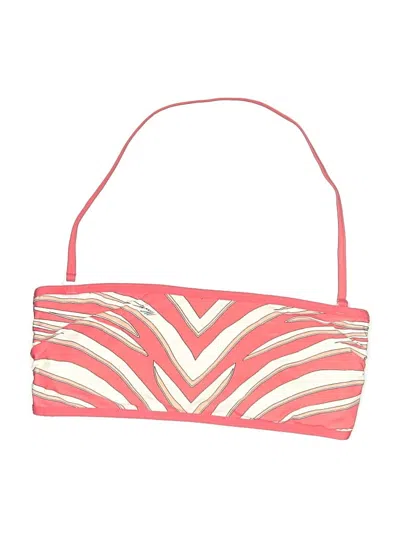 Pre-owned Michael Michael Kors Swimsuit Top Pink Swimwear