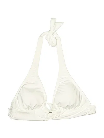 Pre-owned Michael Michael Kors Swimsuit Top White Swimwear