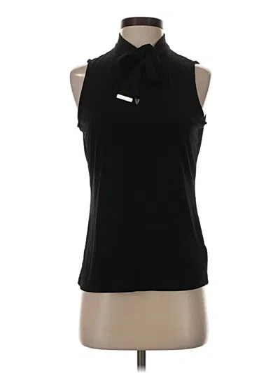 Pre-owned Michael Michael Kors Tank Top Black Halter Neckline Tops
