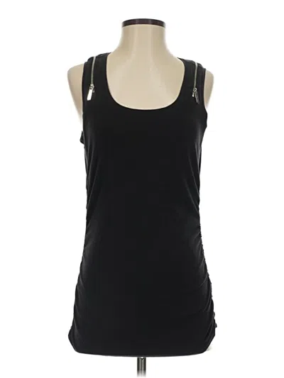Pre-owned Michael Michael Kors Tank Top Black Scoop Neck Tops