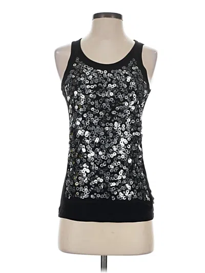 Pre-owned Michael Michael Kors Tank Top Silver Halter Neckline Tops