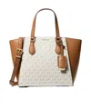 Michael Michael Kors Sm Conv Tz Tote Xbody-tu Nd Michael By Michael Kors Female In Brown