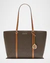 Michael Michael Kors Temple Monogram Logo Tote Bag