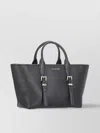 Michael Michael Kors Textured Finish Shopping Bag With Gold-tone Hardware