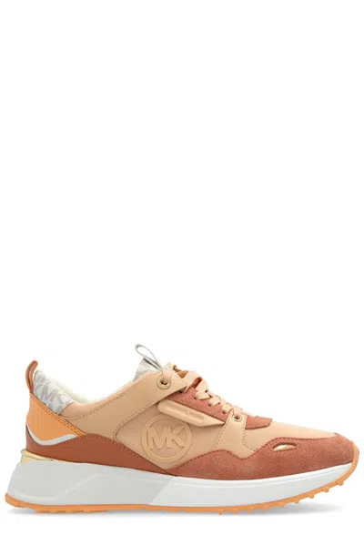 Michael Michael Kors Theo Sneakers In Pink