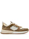 Michael Michael Kors Theo Sneakers In Neutrals