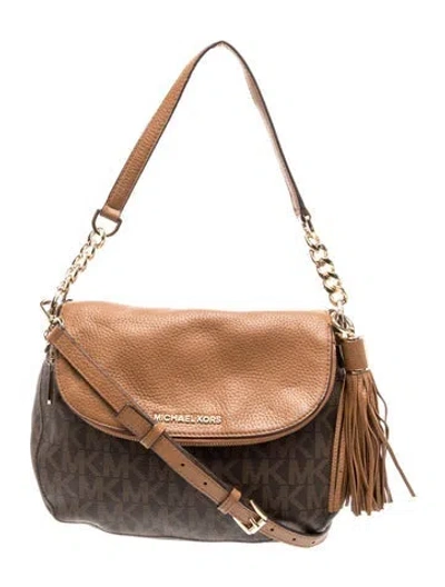 Pre-owned Michael Michael Kors Top Handle Bag In Brown