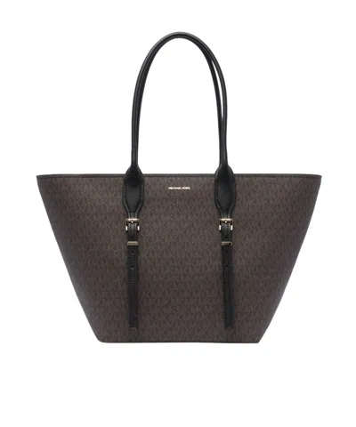 Michael Michael Kors Top Handle Shoulder Bag In Black