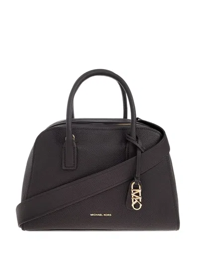 Michael Michael Kors Top-handles Logo Tote Bag In Brown