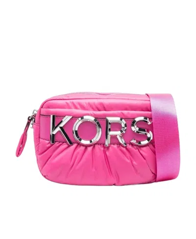 Michael Michael Kors Torebka Logo Plaque Crossbody Bag In Pink