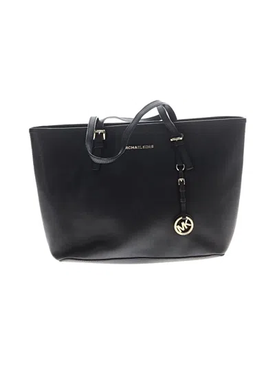 Pre-owned Michael Michael Kors Tote Bag In Black
