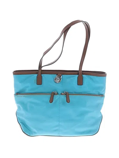 Pre-owned Michael Michael Kors Tote Bag In Blue