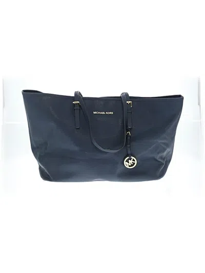 Pre-owned Michael Michael Kors Tote Bag In Blue