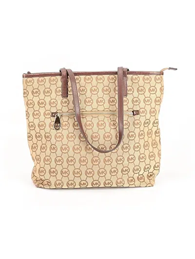 Pre-owned Michael Michael Kors Tote Bag In Brown