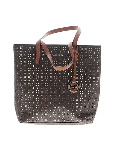 Pre-owned Michael Michael Kors Tote Bag In Brown