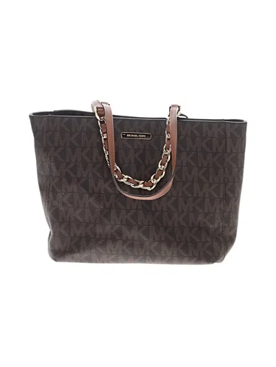 Pre-owned Michael Michael Kors Tote Bag In Brown