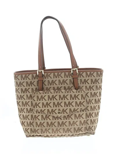 Pre-owned Michael Michael Kors Tote Bag In Brown