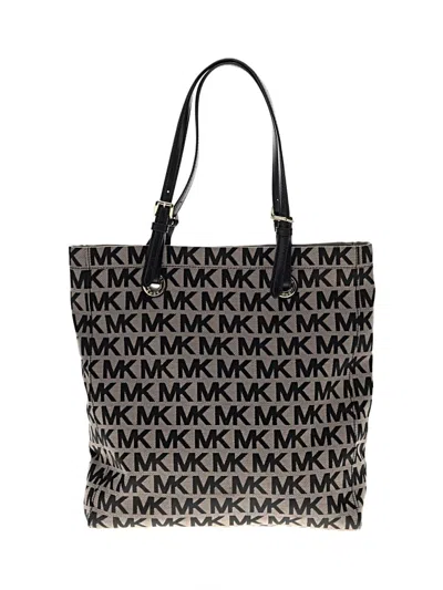 Pre-owned Michael Michael Kors Tote Bag In Gray