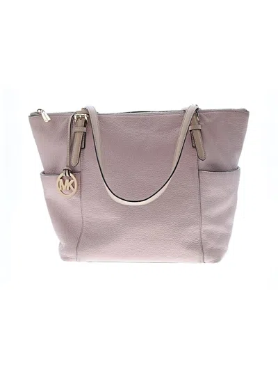 Pre-owned Michael Michael Kors Tote Bag In Gray