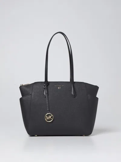 Michael Michael Kors Tote Bag In Saffiano Leather In Black