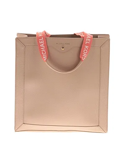 Pre-owned Michael Michael Kors Tote Bag In Pink