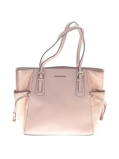 Pre-owned Michael Michael Kors Tote Bag In Pink