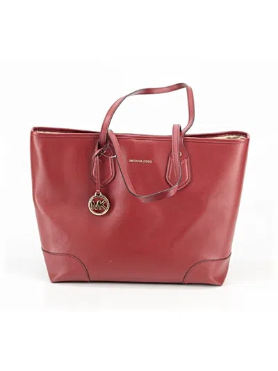 Pre-owned Michael Michael Kors Tote Bag In Red