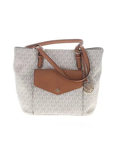 Pre-owned Michael Michael Kors Tote Bag In Tan