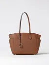 Michael Michael Kors Monogram Pattern Tote Bag In Brown
