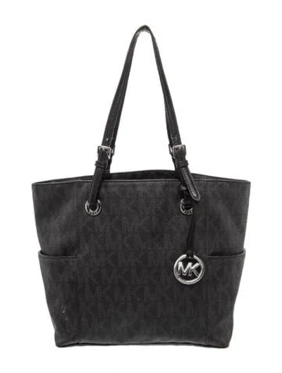 Pre-owned Michael Michael Kors Tote In Black