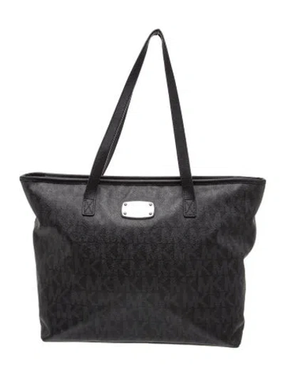 Pre-owned Michael Michael Kors Tote In Black