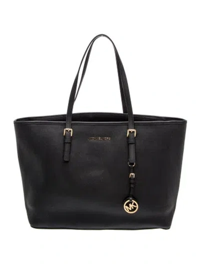 Pre-owned Michael Michael Kors Tote In Black