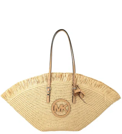 Michael Michael Kors Tote Isa In Neutral