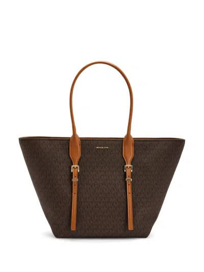Michael Michael Kors Tote Moore L Brown Camel Monogram