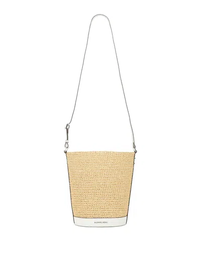 Michael Michael Kors Townsend Shoulder Bag In White