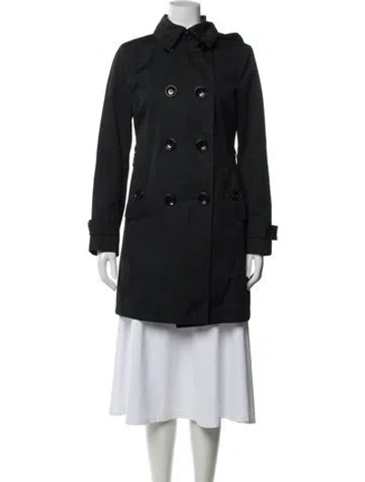 Pre-owned Michael Michael Kors Trench Coat In Black
