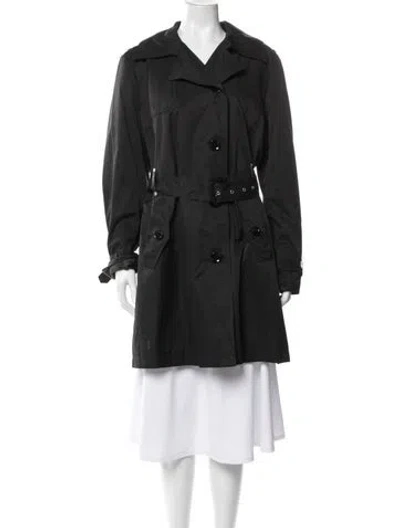 Pre-owned Michael Michael Kors Trench Coat In Grey