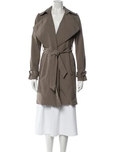 Pre-owned Michael Michael Kors Trench Coat In Neutral