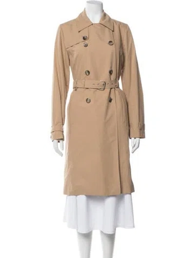 Pre-owned Michael Michael Kors Trench Coat In Neutral