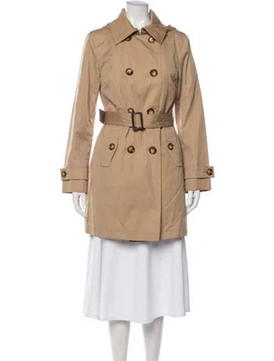 Pre-owned Michael Michael Kors Trench Coat In Neutral