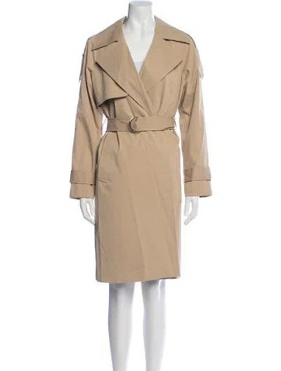Pre-owned Michael Michael Kors Trench Coat In Neutrals